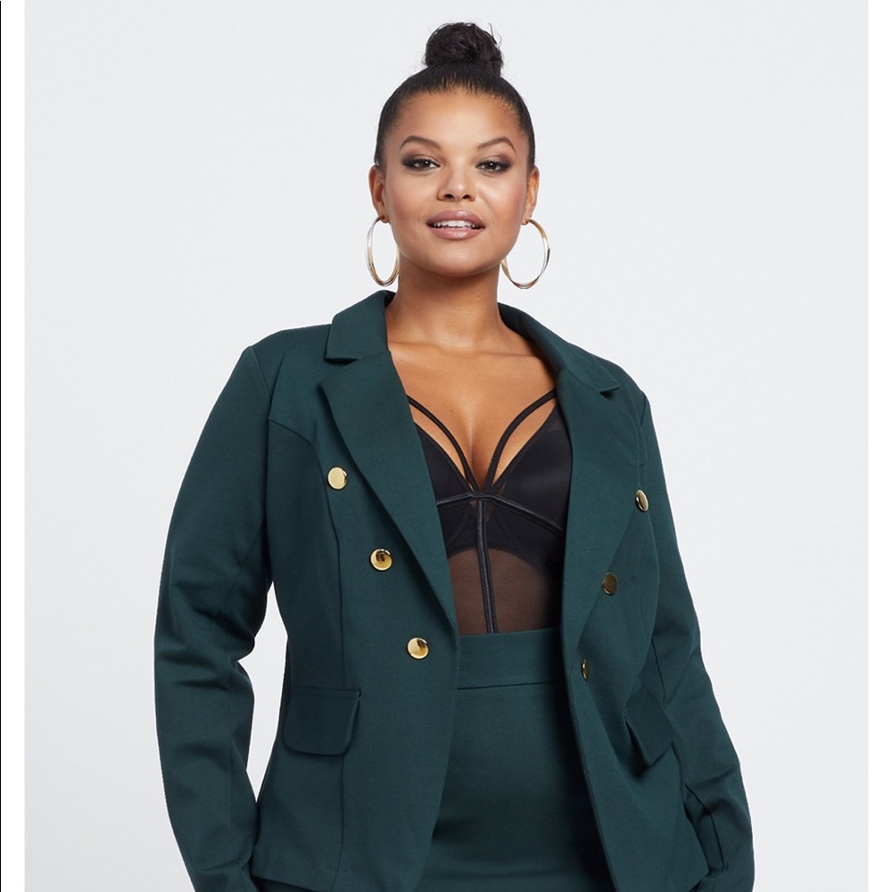 Clara military blazer & Pencil skirt